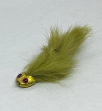 Load image into Gallery viewer, Six (6) - Sculpin Bunny - Olive - Streamer
