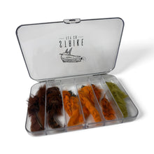 Load image into Gallery viewer, 12 Piece Sculpin Bunny Streamer Assortment with Fly Box- Strike Fly Company