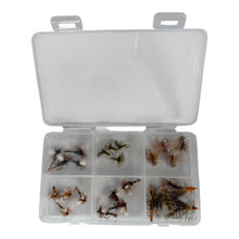 Load image into Gallery viewer, 24 Piece Dry Fly Assortment with Fly Box- Strike Fly Company