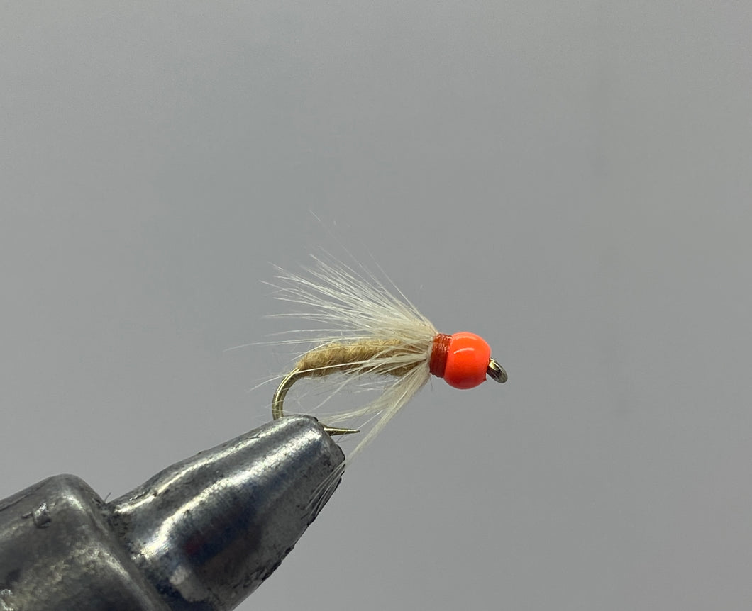 One Dozen (12) - Firebead Soft Hackle Sow Bug - Tan - Nymph