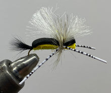 Load image into Gallery viewer, One Dozen (12) - Hippie Stomper - Yellow - Dry Fly