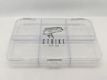 Load image into Gallery viewer, Large Clear 6 Compartment Fly Box- Strike Fly Company