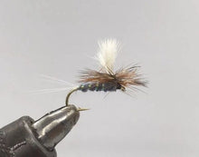 Load image into Gallery viewer, One Dozen (12) Compara Wulff Grey, Dry Fly- Strike Fly Company