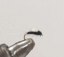 Load image into Gallery viewer, One Dozen (12) - Rs2 Midge - Black - Nymph