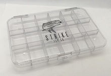 Load image into Gallery viewer, Large Clear 18 Compartment Fly Box- Strike Fly Company