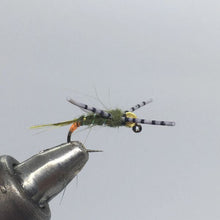 Load image into Gallery viewer, Tungsten Beadhead Jig Dirty Hipster Olive- Strike Fly Company