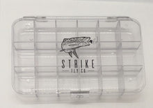 Load image into Gallery viewer, Large Clear 18 Compartment Fly Box- Strike Fly Company