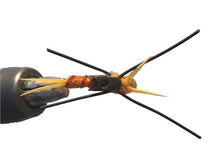Load image into Gallery viewer, One Dozen (12) - Beadhead Kauffman Rubber Legs Stonefly - Golden