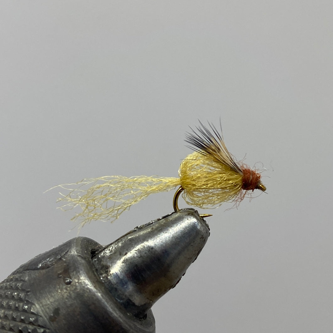 One Dozen (12) - Sparkle Caddis - Tan - Nymph