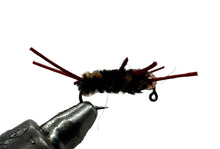 Load image into Gallery viewer, Tungsten Beadhead Jig -  Pat&#39;s Rubber Legs - Coffee/Brown
