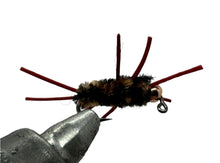 Load image into Gallery viewer, Tungsten Beadhead Jig -  Pat&#39;s Rubber Legs - Coffee/Brown
