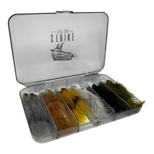 Load image into Gallery viewer, 12 Piece Sex Dungeon Articulated Streamer Assortment With Fly Box- Strike Fly Company
