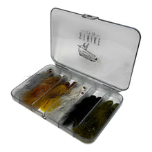 Load image into Gallery viewer, 12 Piece Sex Dungeon Articulated Streamer Assortment With Fly Box- Strike Fly Company

