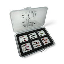 Load image into Gallery viewer, 18 Piece Tungsten Beadhead Frenchie Assortment with Magnetic Fly Box- Strike Fly Company
