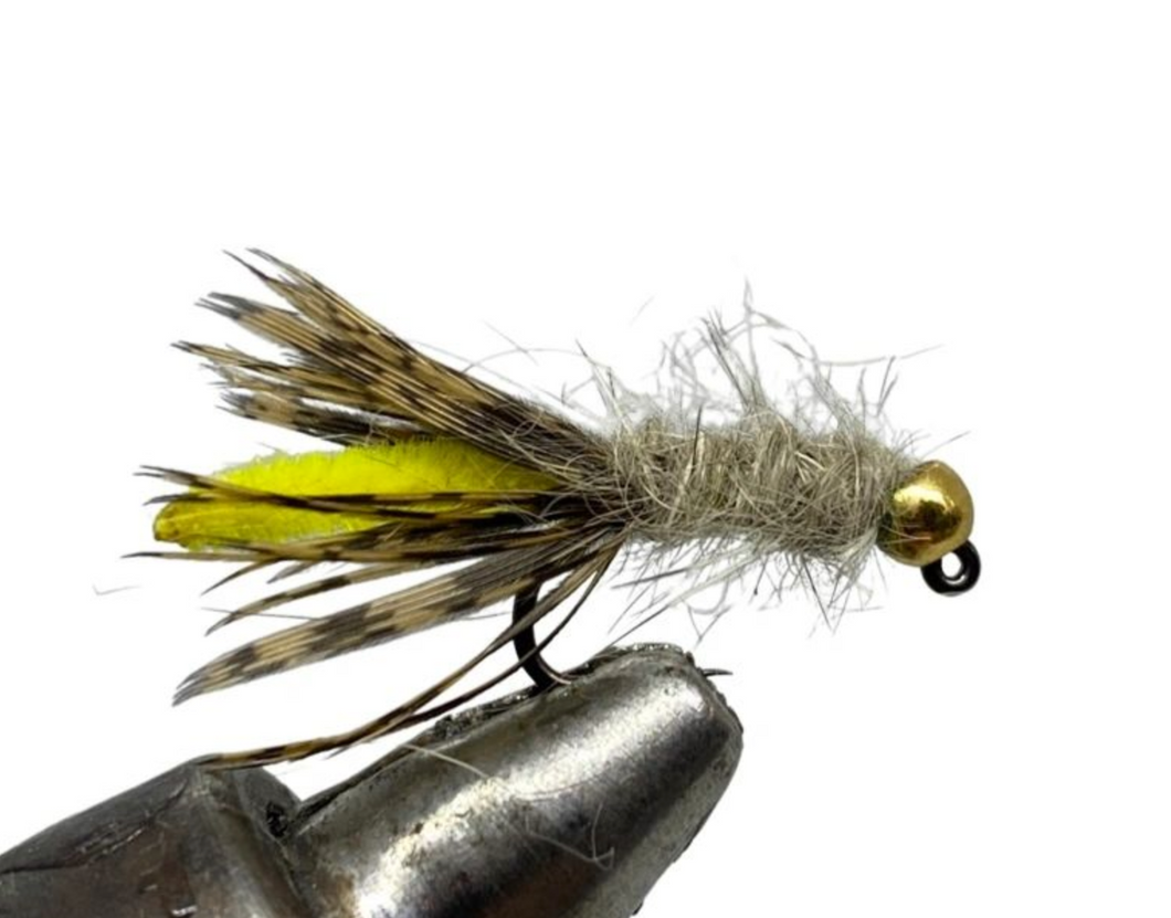 Tungsten Beadhead Jig - Peeking Caddis - Variant