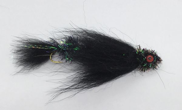 Articulated Poodle - Black - Articulated Streamer