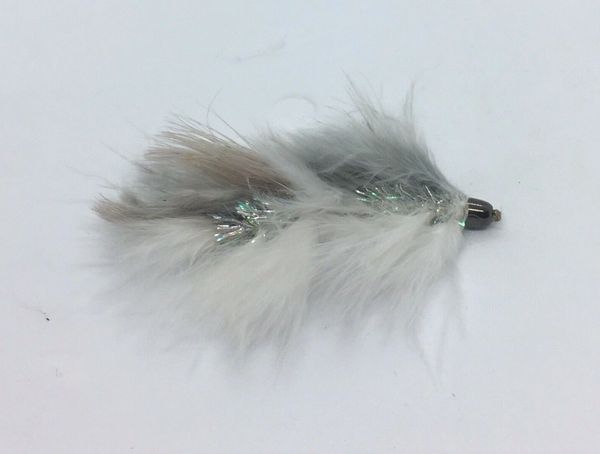 Articulated Barely Legal - White/Grey - Articulated Streamer