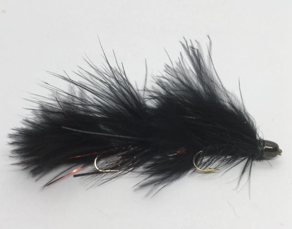 Articulated Peanut Envy - Black - Articulated Streamer