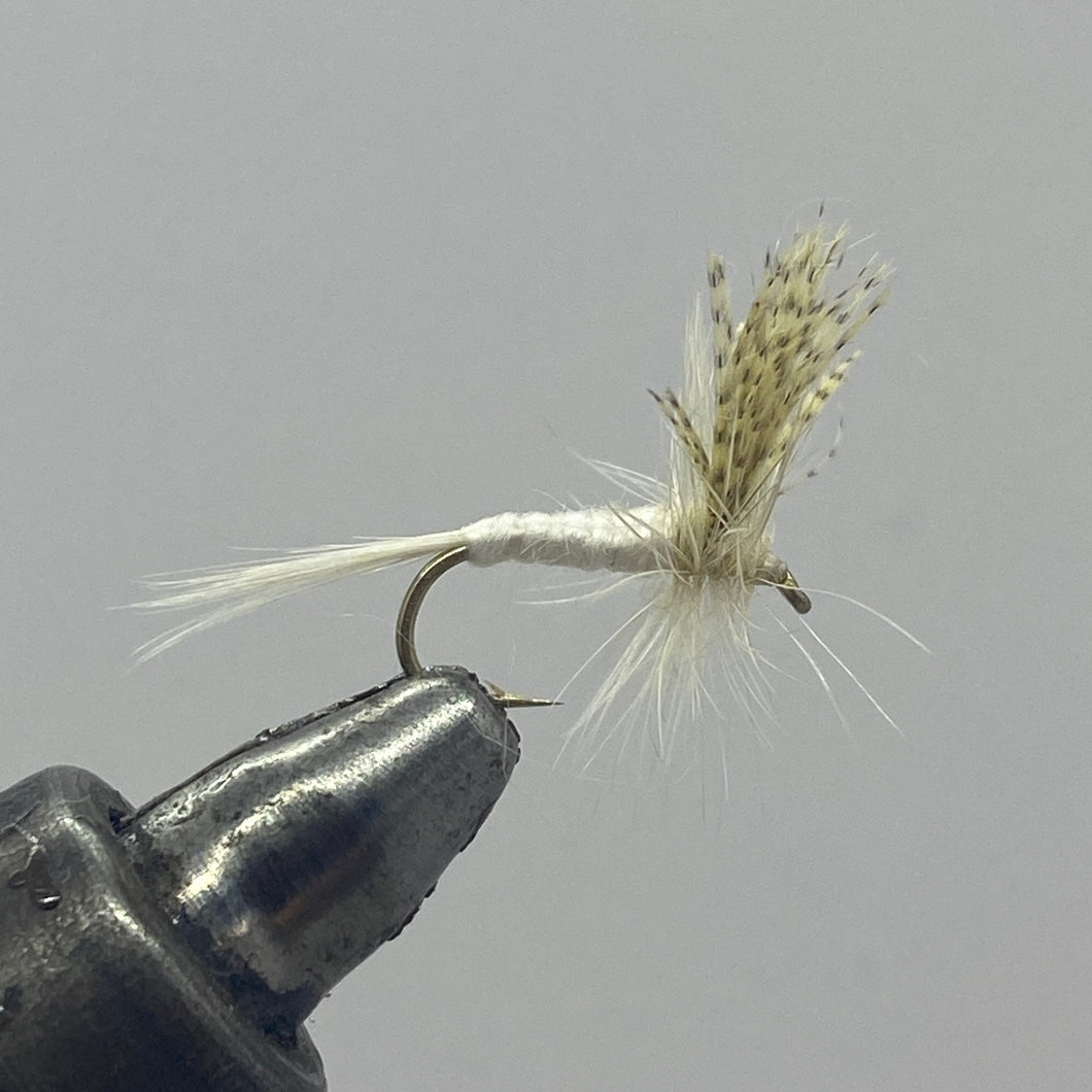 One Dozen (12) - Light Cahill Dun - Dry Fly