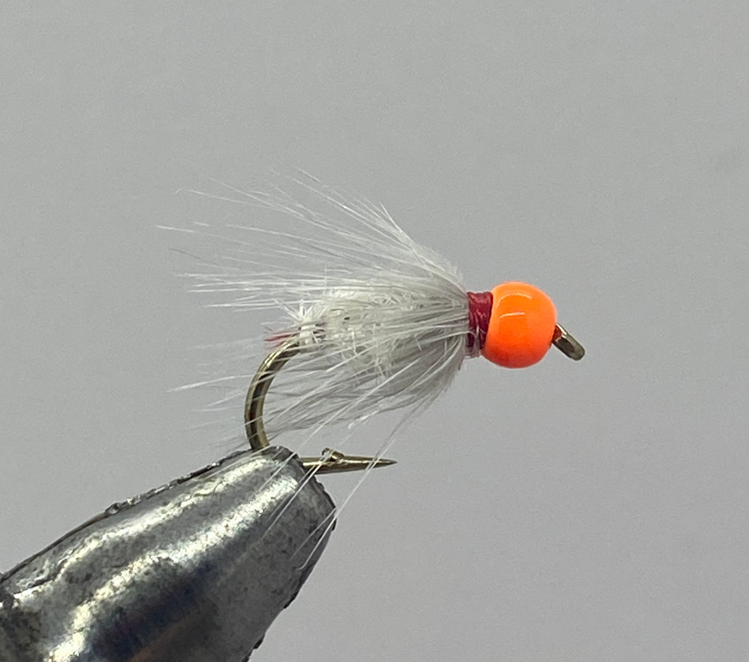 One Dozen (12) - Firebead Ray Charles Soft Hackle - Grey - Nymph