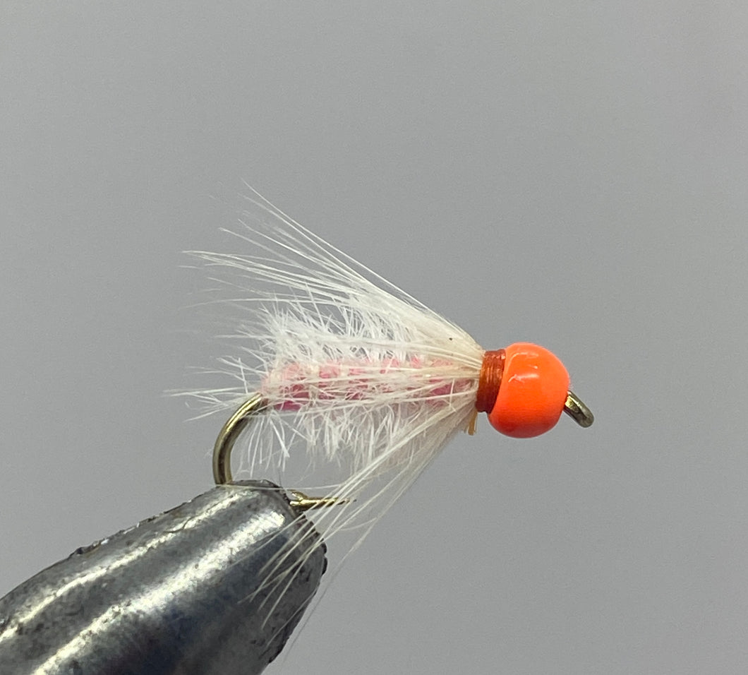 One Dozen (12) - Firebead Ray Charles Soft Hackle - Light Pink - Nymph