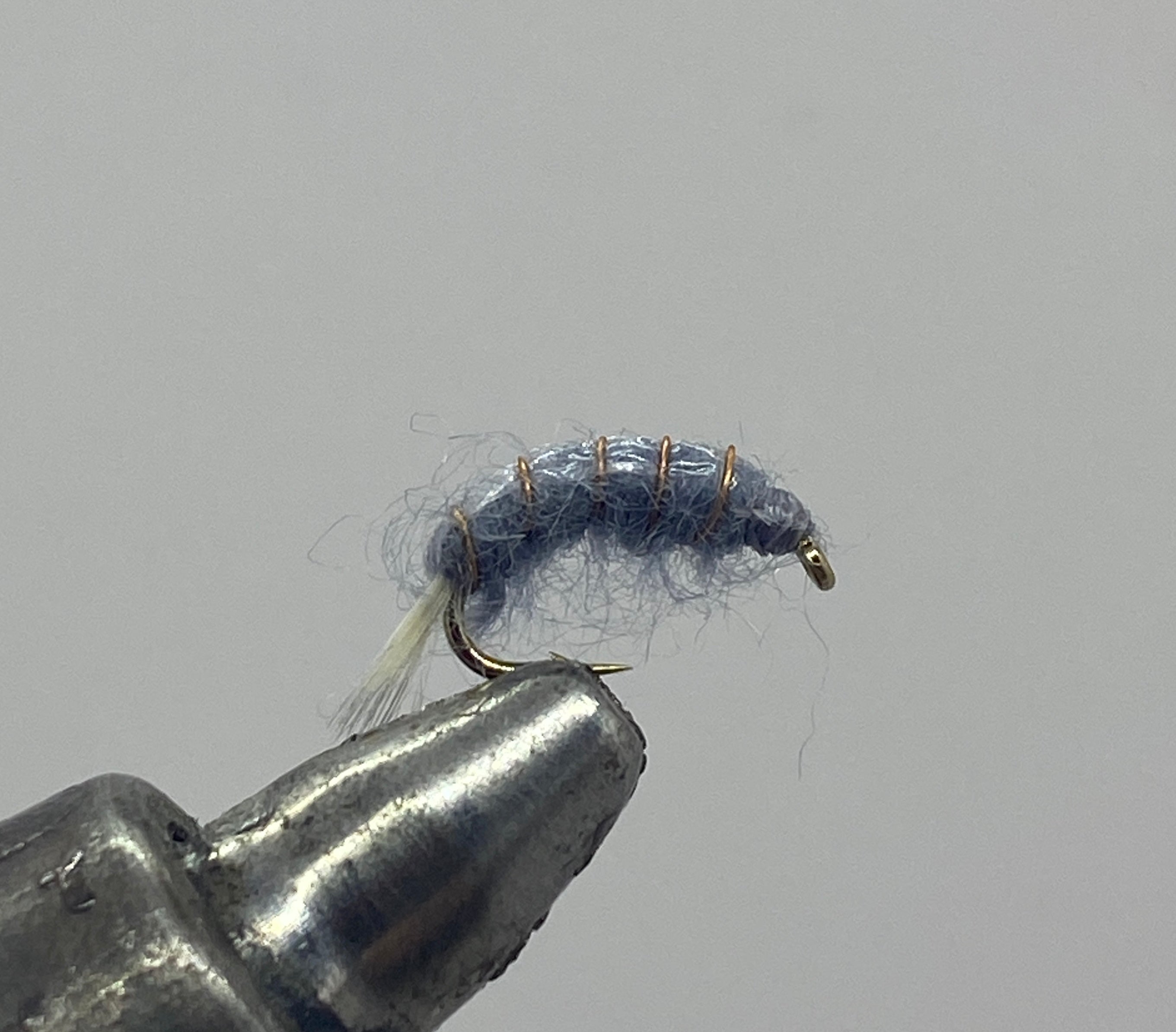 Grey Nymph Pattern One Dozen (12) Scud Grey Nymph- Strike Fly Company