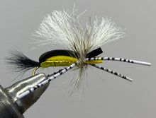 Load image into Gallery viewer, One Dozen (12) - Hippie Stomper - Yellow - Dry Fly
