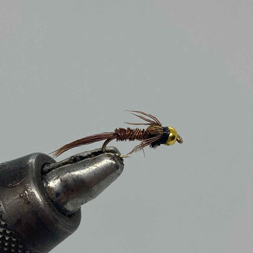 One Dozen (12) - Tungsten Beadhead Pheasant Tail - Nymph