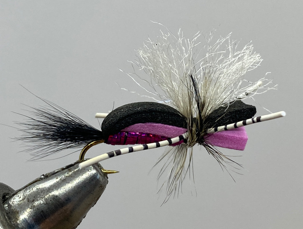 One Dozen (12) - Hippie Stomper - Pink - Dry Fly