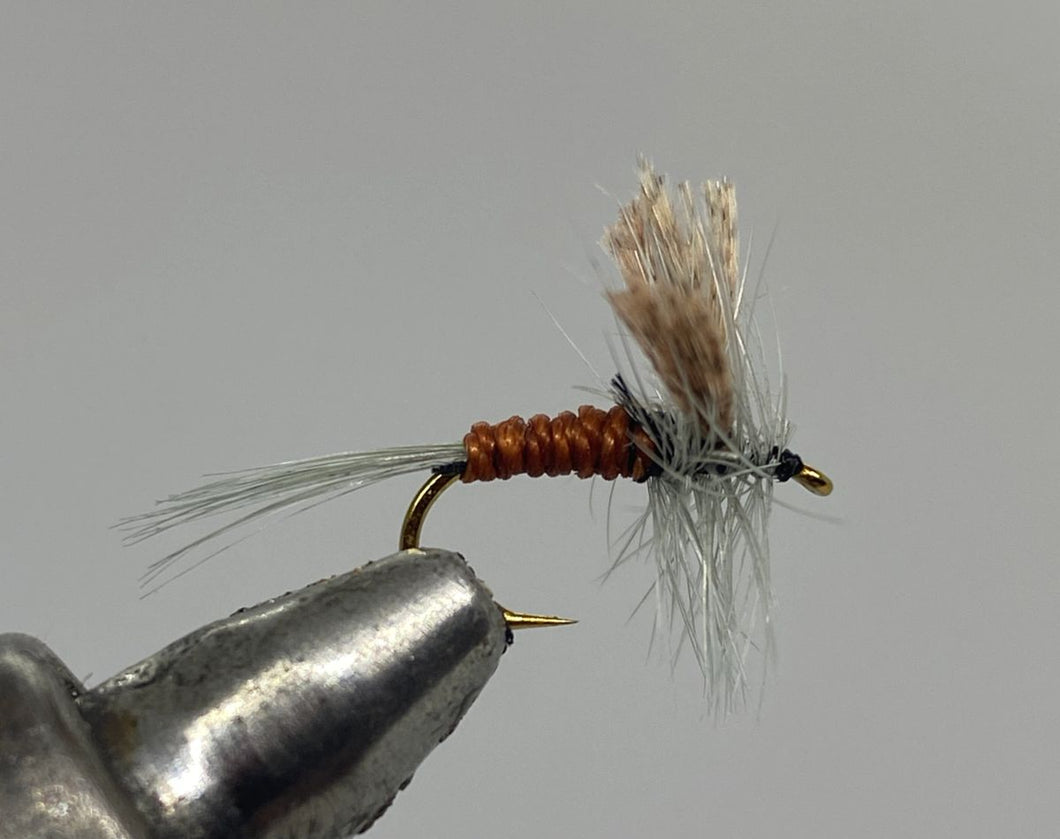 One Dozen (12) - Ginger Quill - Dry Fly
