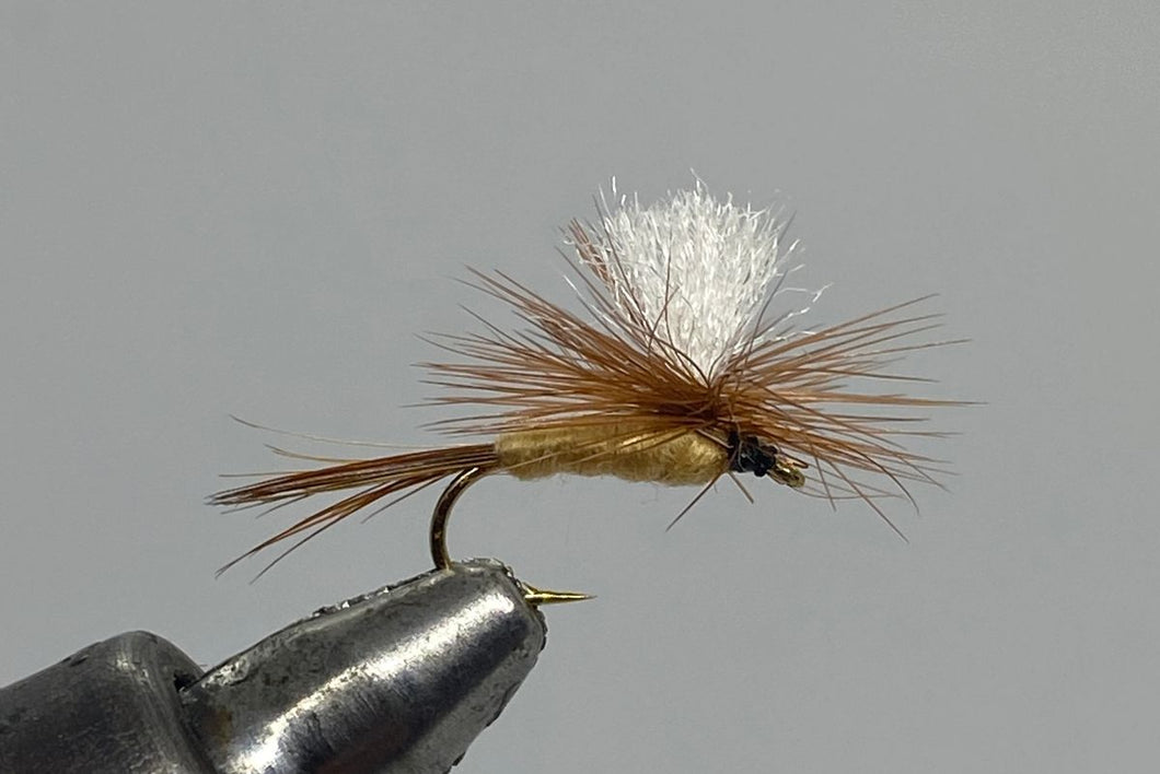 One Dozen (12) - Parachute Light Hendrickson - Dry Fly – Strike Fly