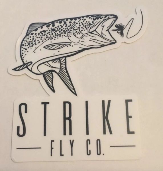 Strike Fly Company Logo - Bumper Sticker