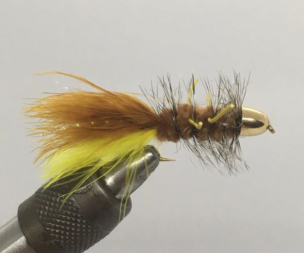One Dozen (12) - Conehead Wooly Bugger JJ Special - Streamer
